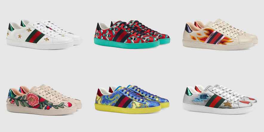 ในความไม่ธรรมดาของ Gucci Sneakers