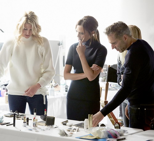 Victoria Beckham BTS 1