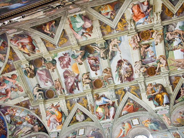 City Break ROME Italy Vatican Chapelle Sixtine Plafond