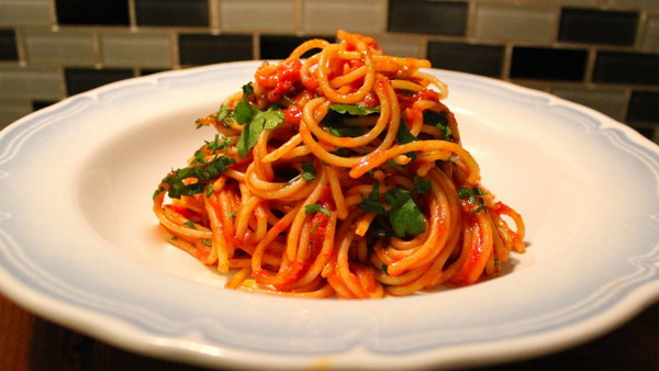 City Break ROME Italy Pasta Arrabbiata