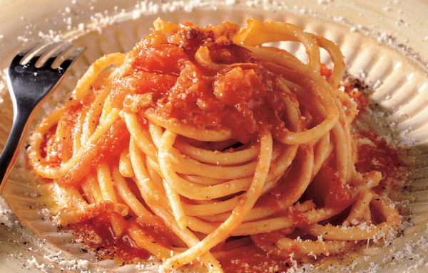 City Break ROME Italy Pasta all’amatriciana