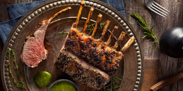 Rosemary Roast Rack of Lamb