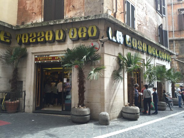 City Break ROME Coffee Break 16 Tazza D’Oro