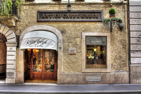 City Break ROME Coffee Break 7 Antico Caffe Greco