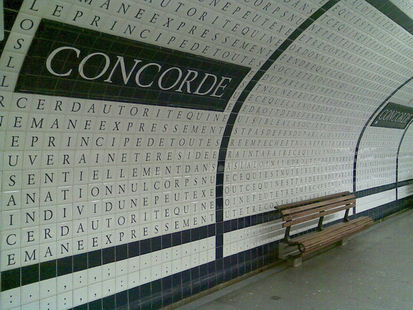 City Break Paris Metro in Paris Concorde