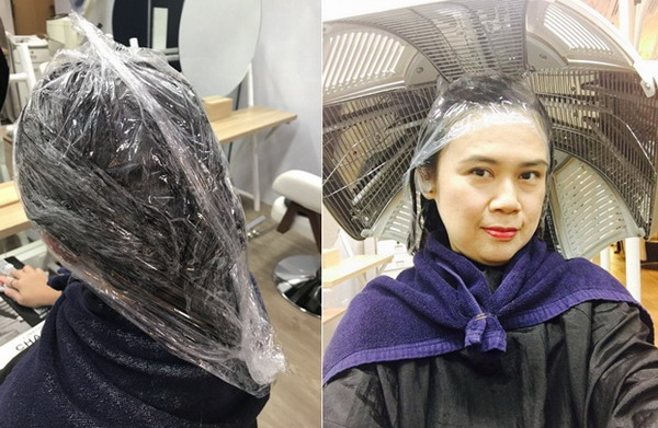 Haircolor Process 1