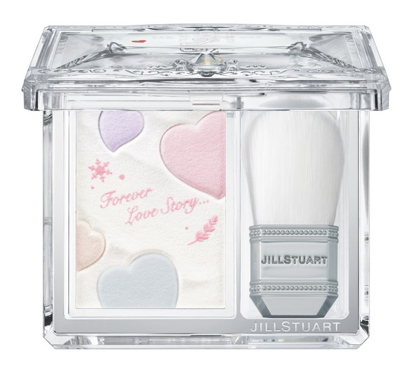 004 JILL STUART Snowy Love Drop Face Powder_open