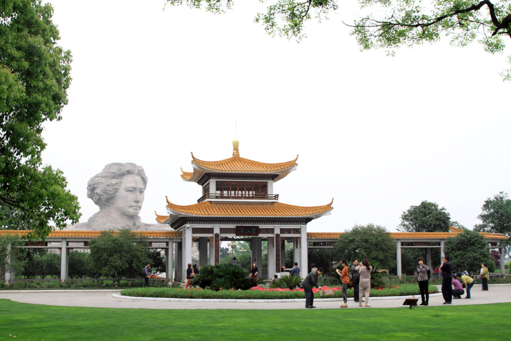 ancient Chinese traditional architectural landscape, south china